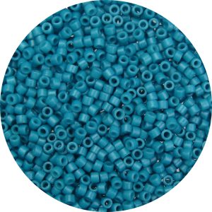 DB0798 - 11/0 Miyuki Delica Beads, Frosted Opaque Denim Blue*