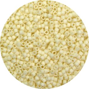 DB0352 - 11/0 Miyuki Delica Beads, Frosted Opaque Bone