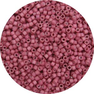 DB0800 - 11/0 Miyuki Delica Beads, Frosted Opaque Mauve*