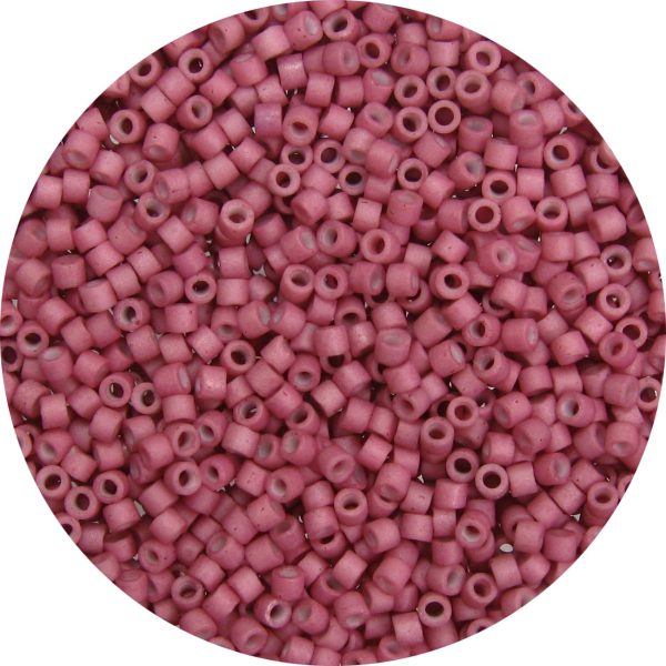 DB0800 - 11/0 Miyuki Delica Beads, Frosted Opaque Mauve*