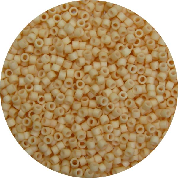 DB0353 - 11/0 Miyuki Delica Beads, Frosted Opaque Medium Flesh