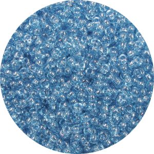 11/0 Japanese Seed Bead, Transparent Sapphire Blue Luster