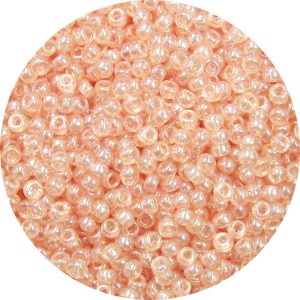 11/0 Japanese Seed Bead, Transparent Light Pink Luster