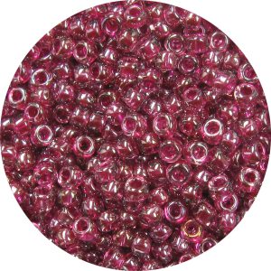 11/0 Japanese Seed Bead, Transparent Fuchsia Luster*