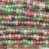 8/0 Frosted Iridescent Seed Beads