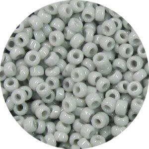 Opaque Light Gray Japanese Seed Bead 416A