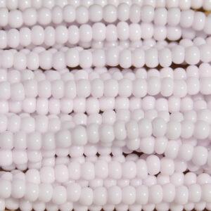 Opaque Pastel TRUE Pink Czech Seed Bead