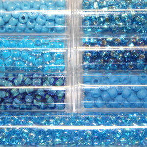6/0 Blue Waters Japanese Seed Bead Mini Pack