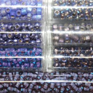 6/0 Deep Periwinkle Japanese Seed Bead Mini Pack