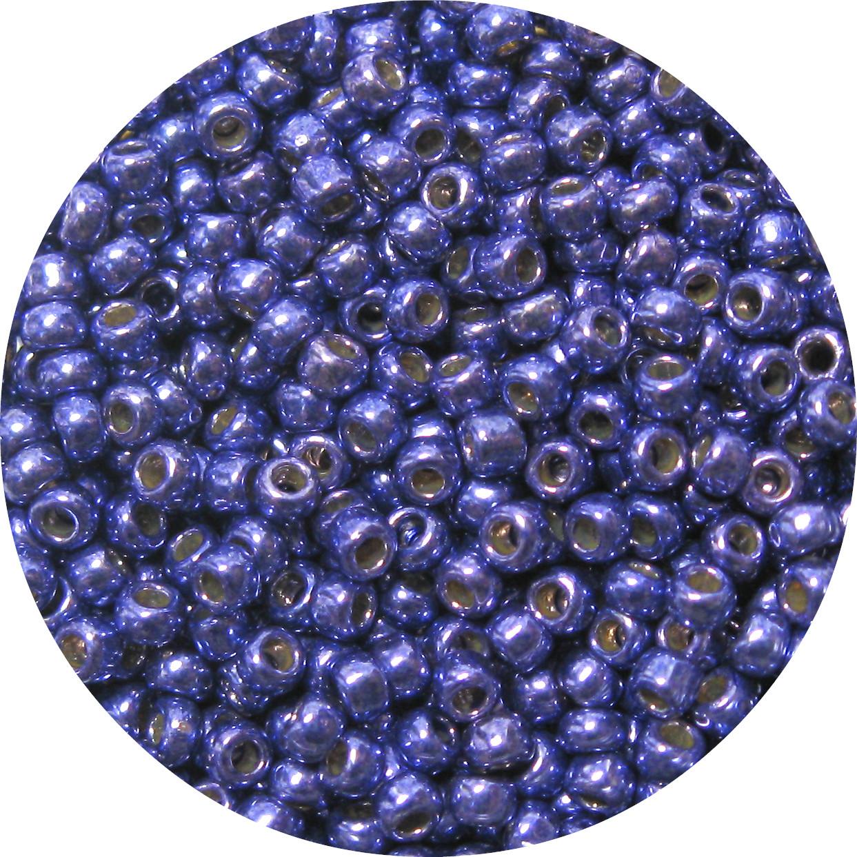 Japanese Seed Bead, PermaFinish Metallic Violet