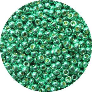 Japanese Seed Bead, PermaFinish Metallic Emerald