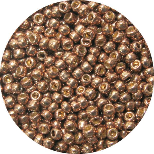 11/0 Japanese Seed Bead, PermaFinish Metallic Bronze**