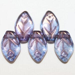 7x12mm Leaves Amethyst Lumi