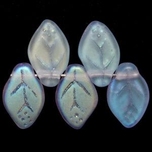 7x12mm Leaves Frosted Alexandrite AB