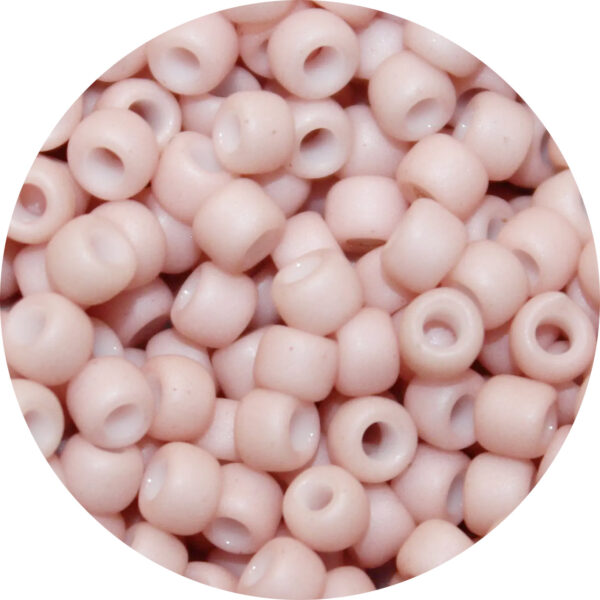 Toho 3/0 Frosted Opaque Petal Pink