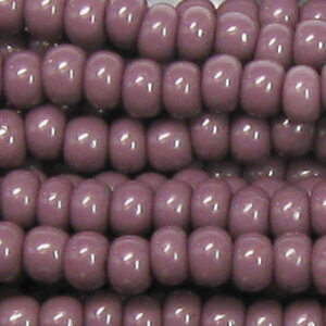 1/0 Czech Glass Seed Bead Opaque Purple