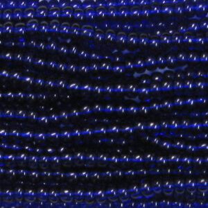 1/0 Czech Glass Seed Bead Transparent Cobalt Blue