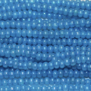 11/0 Czech Arctic Aqua Opal Luster Tint Seed Bead
