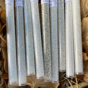 11/0 Japanese Seed Bead Snow White Mix