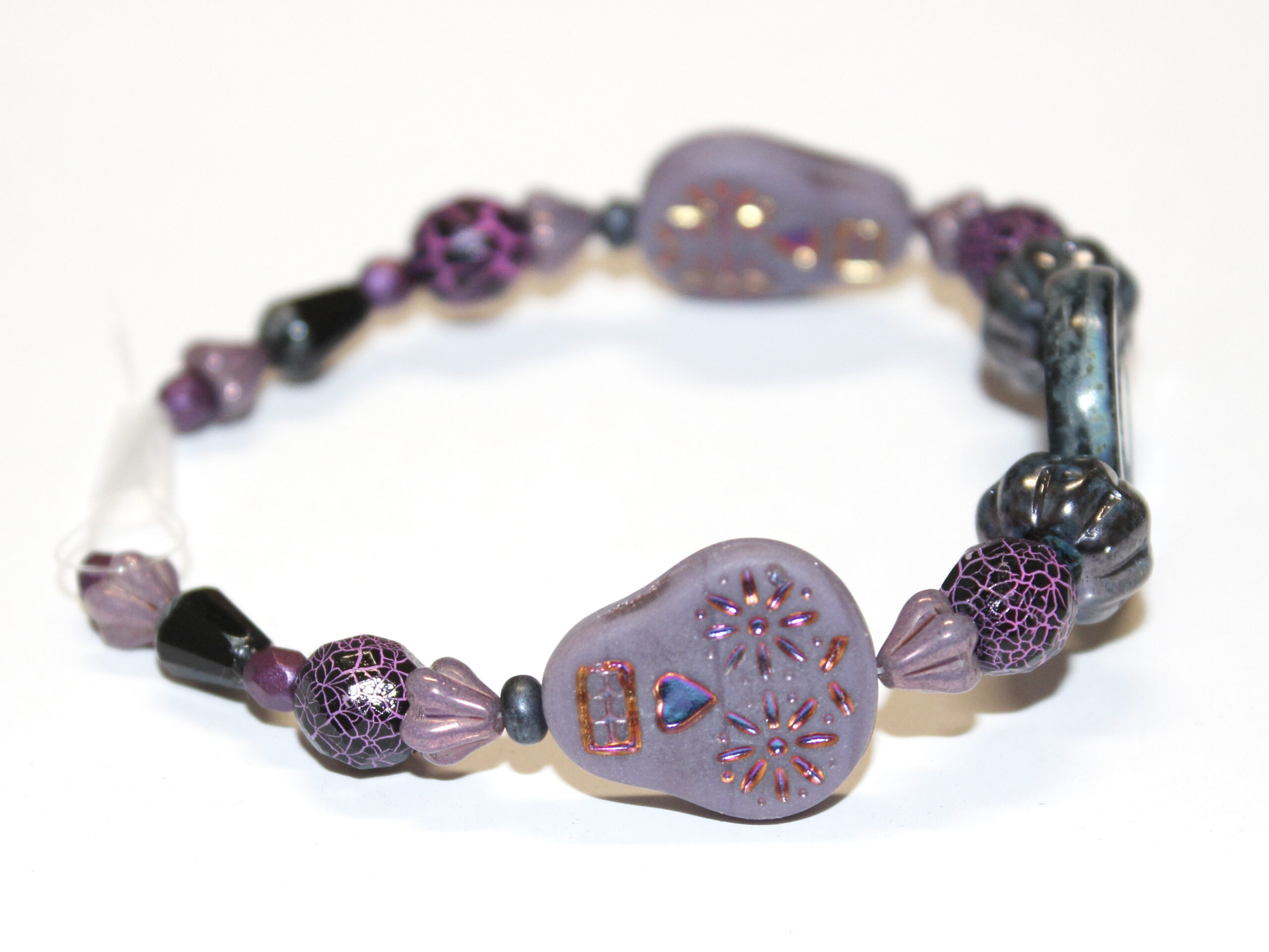 Purple Days Czech Glass Bead Mix