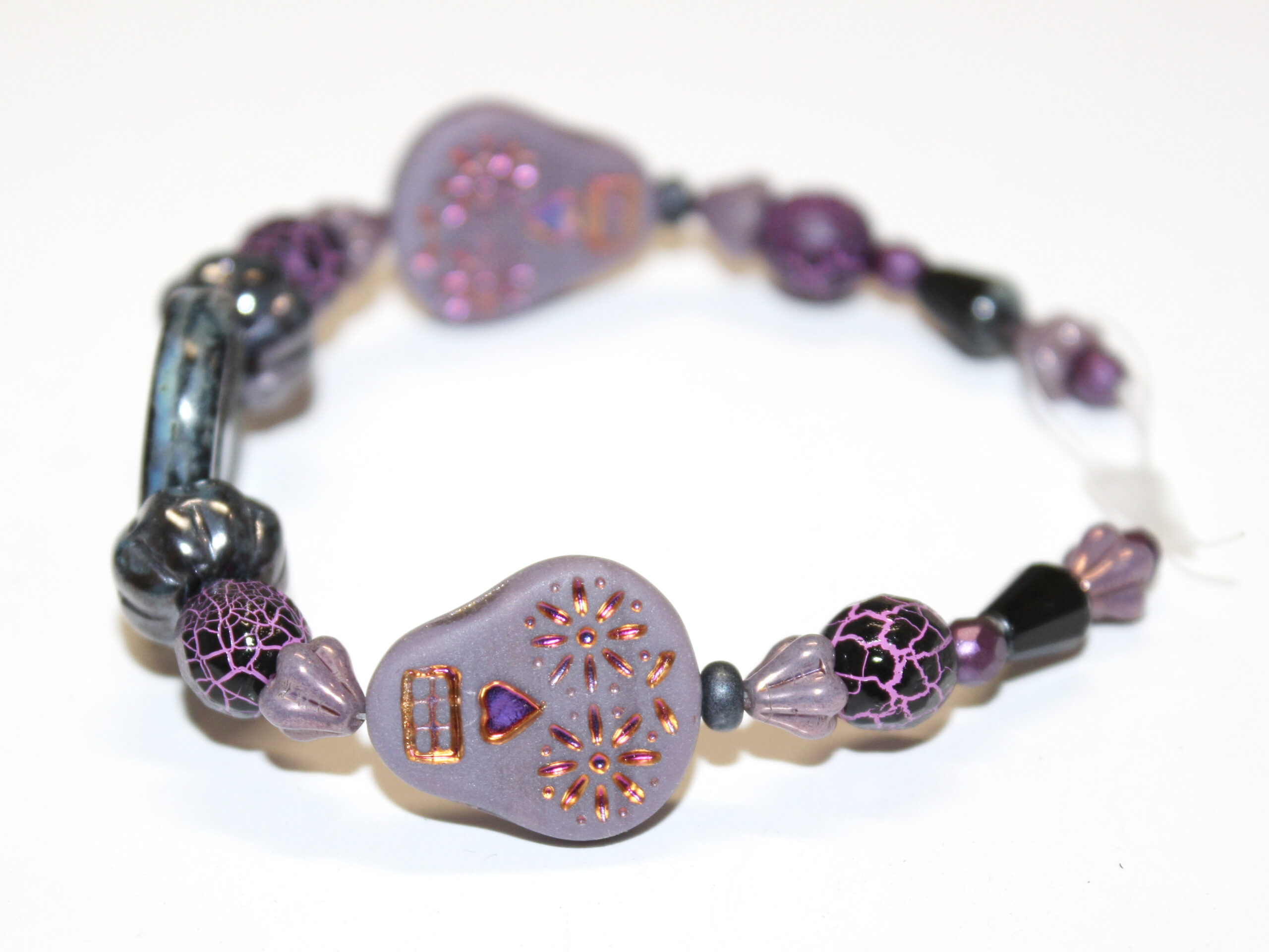Purple Days Czech Glass Bead Mix