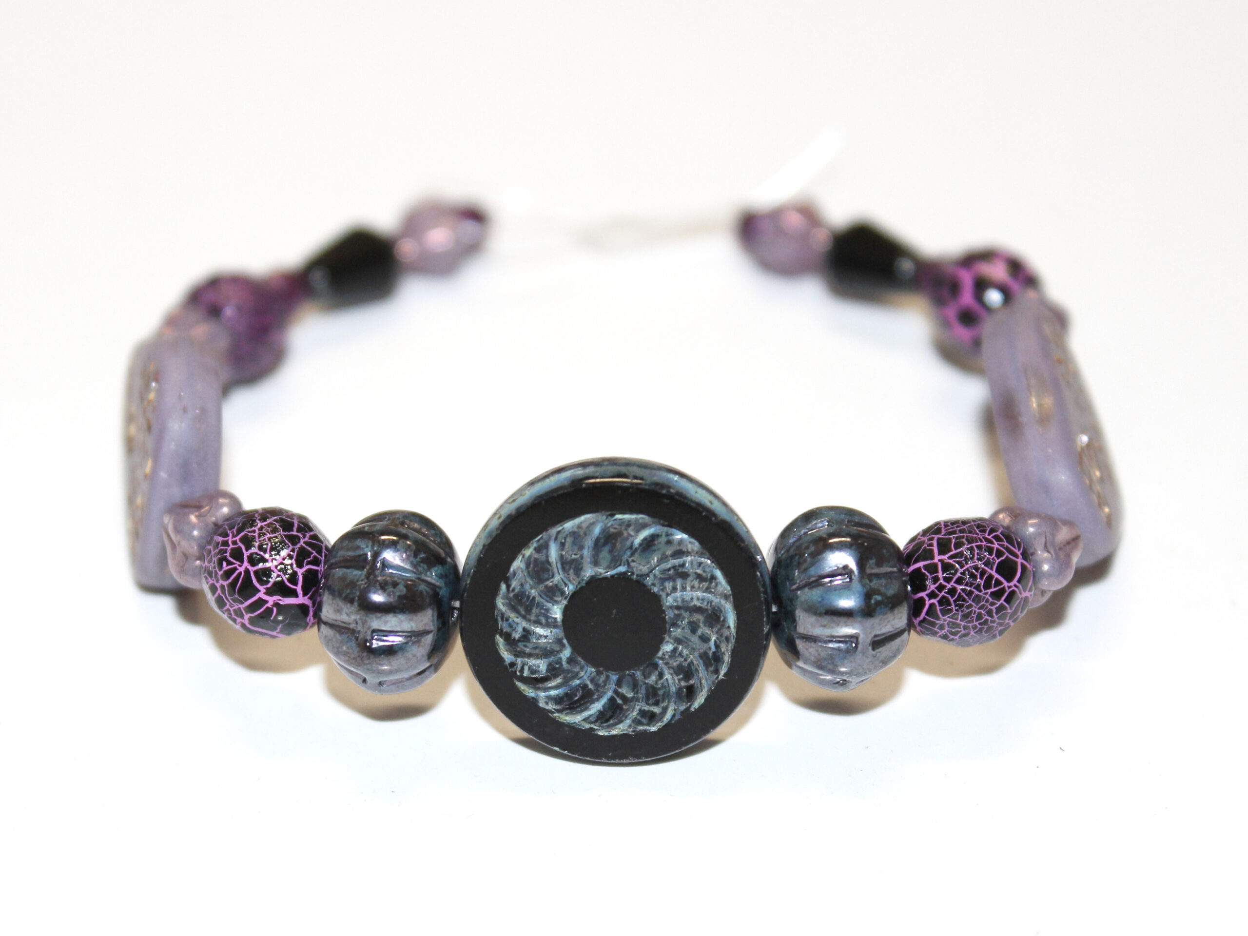 Purple Days Czech Glass Bead Mix