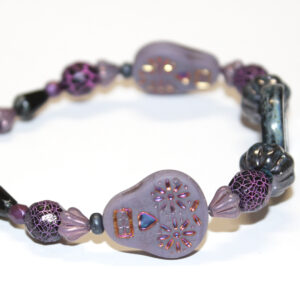 Purple Days Czech Glass Bead Mix
