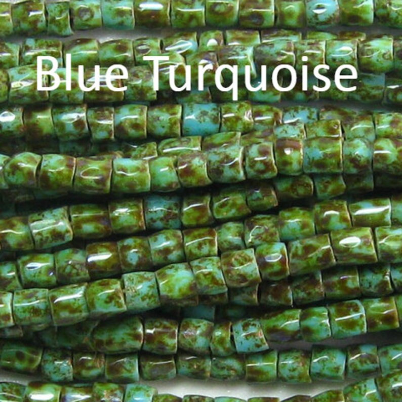 9/0 Three Cut Czech Opaque Travertine Variety Pack