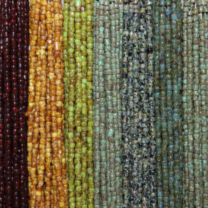 9/0 Three Cut Czech Opaque Travertine Variety Pack