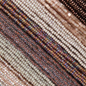 11/0 Czech Seed Bead Mocha Mousse Variety Pack