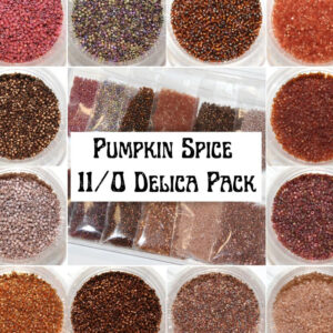 11/0 Delica Pumpkin Spice Variety Pack