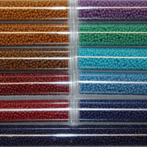 Japanese Miyuki DuraCoat Dark Variety Pack 11 colors