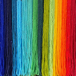 13/0 Charlotte Cut Opaque Variety Pack Czech Seed Beads, 27 Hanks in 27 Colors
