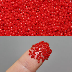 16/0 Vintage Micro Opaque Dark Red 15 grams