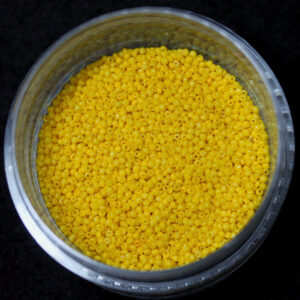 16/0 Vintage Micro Opaque Corn Yellow 15 grams