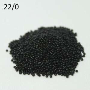 22/0 Vintage Micro Opaque Black 15 grams