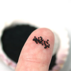 24/0 Vintage Micro Opaque Black 15 grams