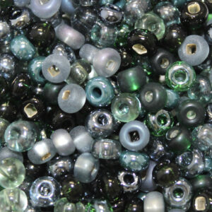 Czech Preciosa Shamrock Shadows Glass Seed Bead Mix