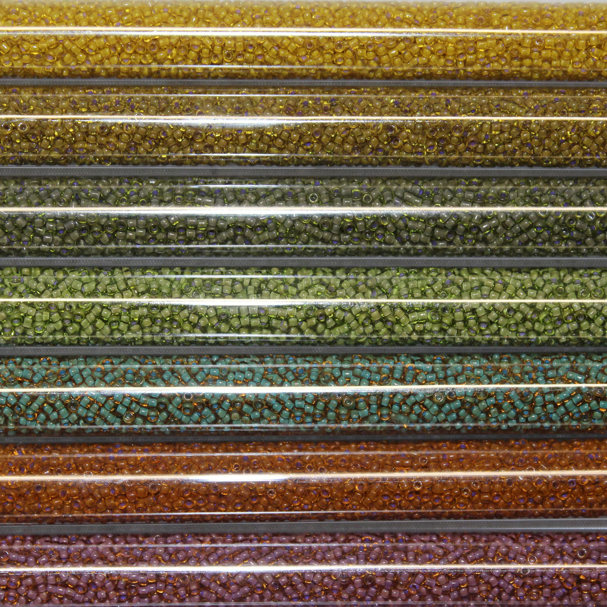 11/0 Matsuno 399 Series Two-Tone Lined Variety Pack, 27 colors
