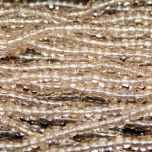 Charlotte Cut Transparent Light Rose Glass seed beads