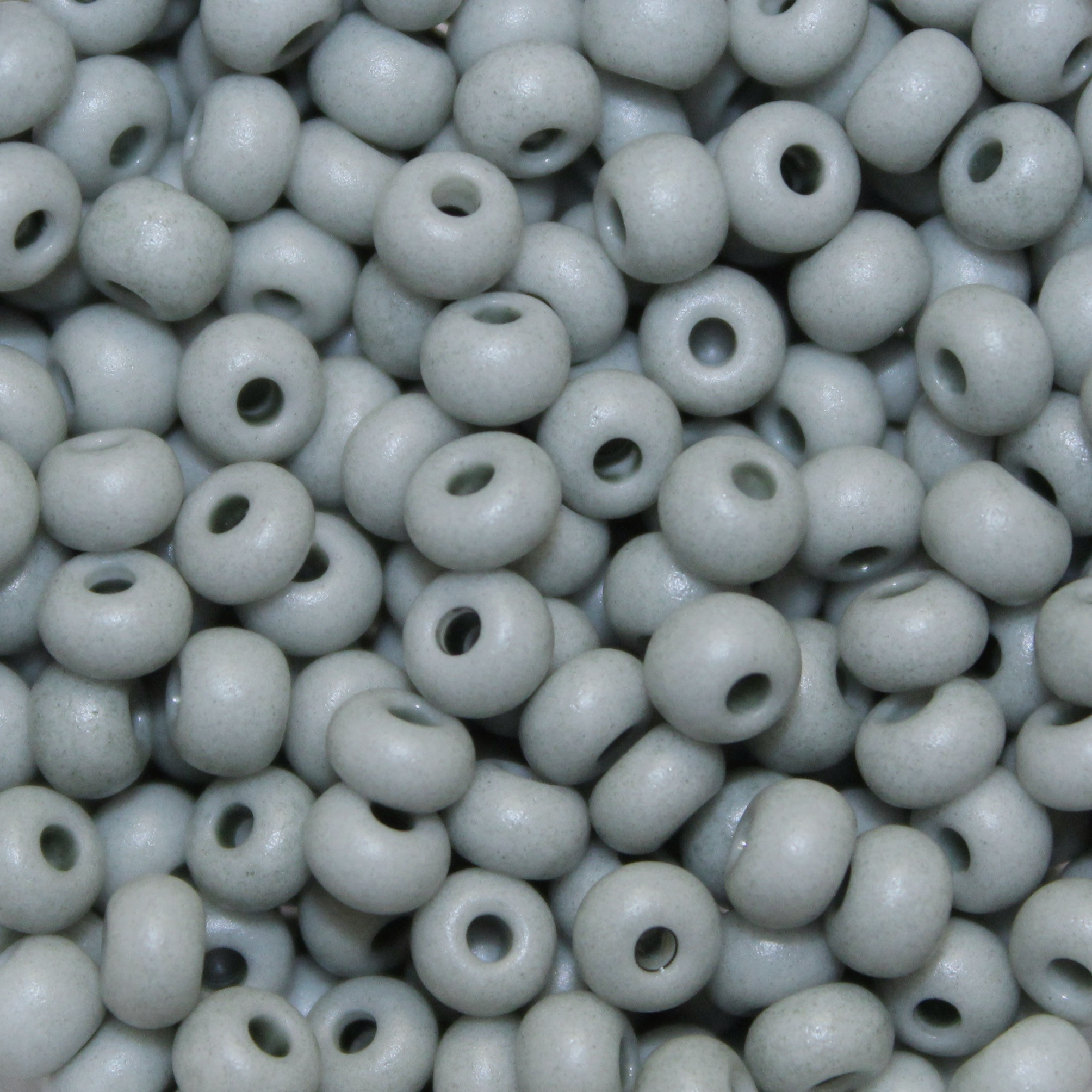 Czech Preciosa Matte Opaque Tint Cherokee Blue glass seed bead mix
