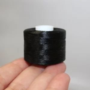 nymo thread, black, spool